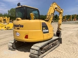 Used Komatsu in yard